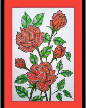 Madhubani painting - geetanjali - 20