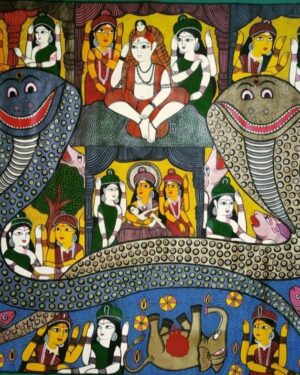 Naga Vebata Patua Art Manimala Chitrakar 08