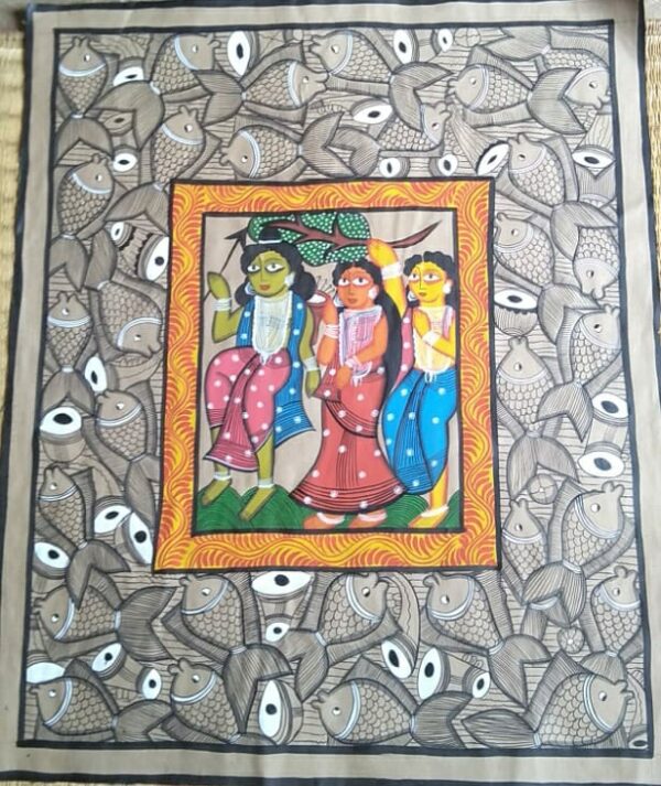 Ramayan Story - Patua-Pattachitra painting - Soniya Chitrakar - 03