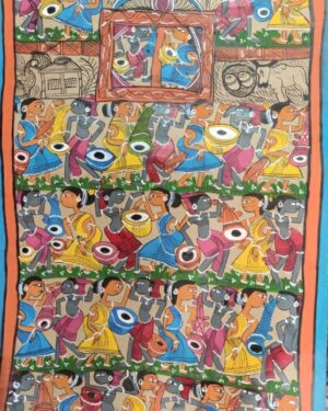 Tribal Painting Kalighat Art Mousumi Chitrakar 02