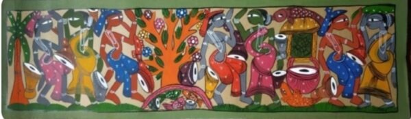 Tribal Painting Patua Art Sakina Chitrakar 04