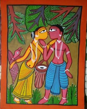 Tribal Painting Patua Art Sakina Chitrakar 05