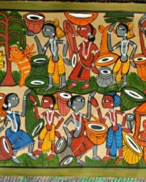 Tribal Painting - Patua art - Madhusudan Chitrakar - 04