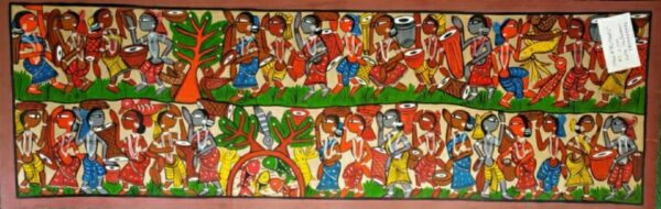 Tribal Painting - Patua art - Madhusudan Chitrakar - 07