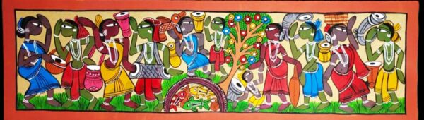 Tribal Painting - Patua art - Madhusudan Chitrakar - 08