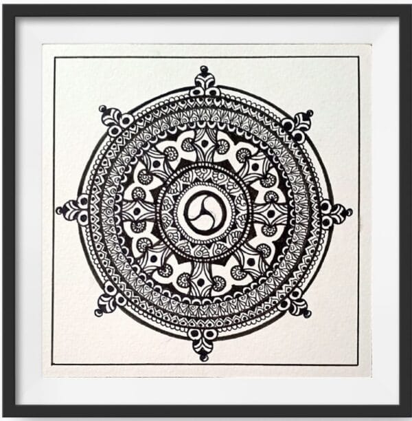 mandala art - geetanjali - 73