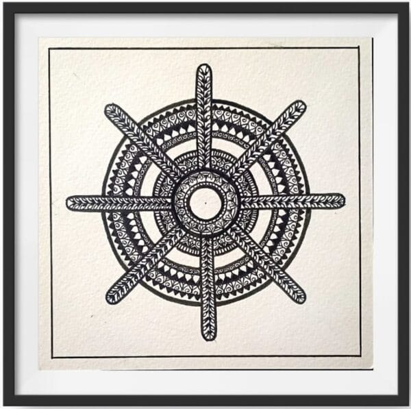 mandala art - geetanjali - 74