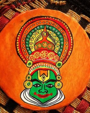 Kathakali Face - Kerala Mural - Reena Choudary - 09