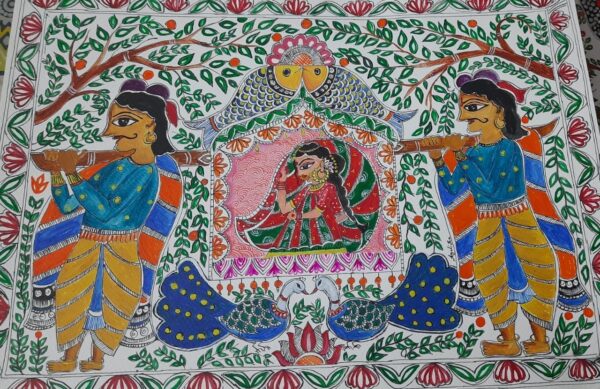 Doli Kahar - Madhubani painting - Priya Jha - 06