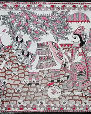 Mithila Devi - Madhubani painting - Reshami Kumari - 01