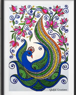 Madhubani painting - geetanjali - 24