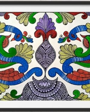 Madhubani painting - geetanjali - 26