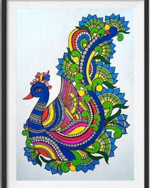 Madhubani painting - geetanjali - 27