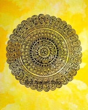 Mandala art - Diksha - 03