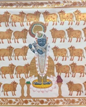 Gopashtami Darshan - Pichwai painting - Rohil - 01