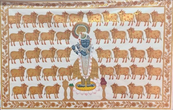 Gopashtami Darshan - Pichwai painting - Rohil - 01