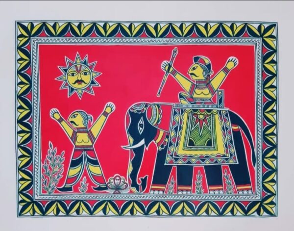 Chandradhar Saudagar Ka Nagar Manjusha Painting Manoj Kumar 09