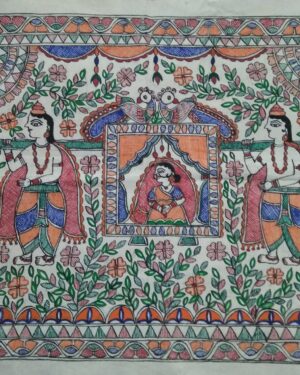 Doli Kahar - Madhubani painting - Kajal - 04