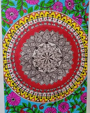 Fusion art - Indian Art - Anjali - 02