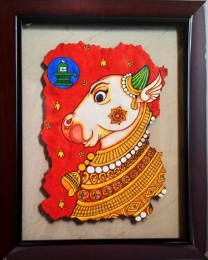 Nandhi - Indian Art - Sathyanarayanan - 11