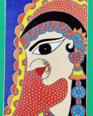 Maa Sita - Madhubani painting - Renu Singh - 10