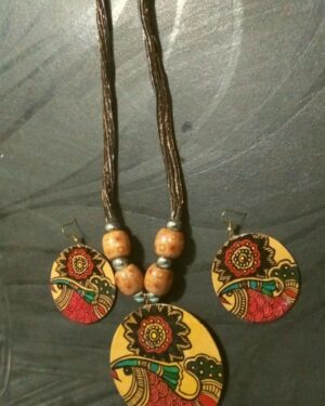 Madhubani Neckles Indian Handicrafts Vinay Kumar 02