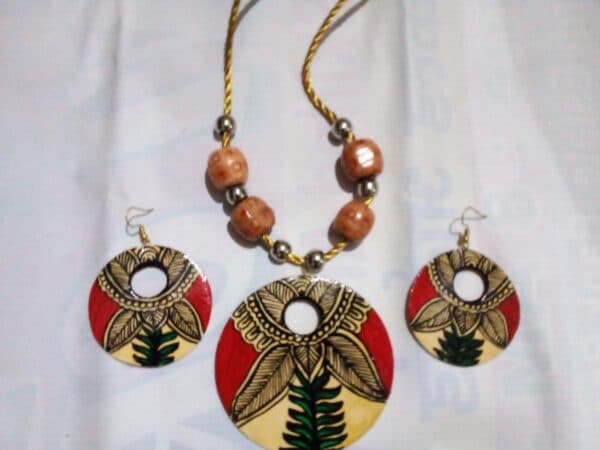 Madhubani Neckles Indian Handicrafts Vinay Kumar 12