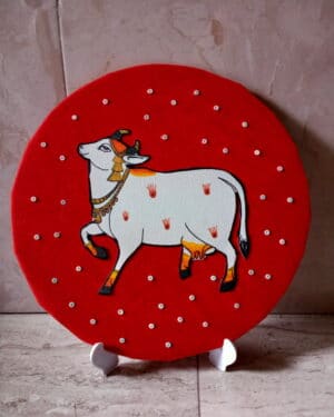 Pichwai Cow - Pichwai painting - Reena Choudary - 06