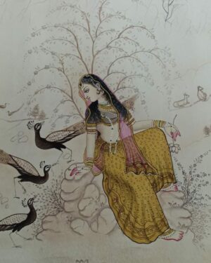 Ragini - Rajasthani Miniature - Charu Singh - 11