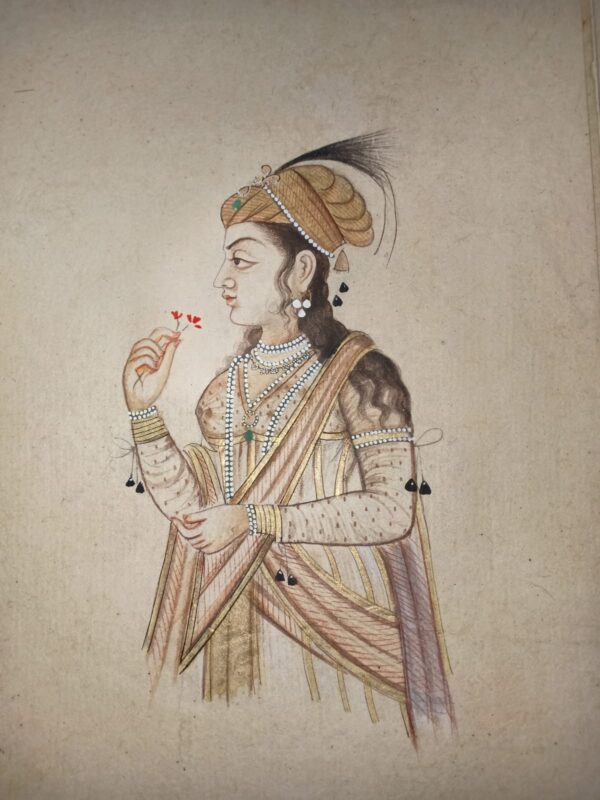 Mumtaj - Rajasthani Miniature - Charu Singh - 12