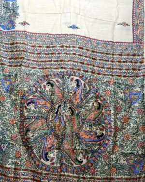 Silk Saree Madhubani Painting Sangita Kumari 10