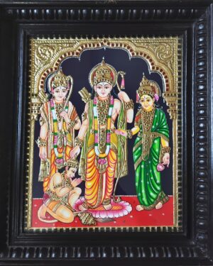 Kondanda Rama - Tanjore painting - Vennila - 02