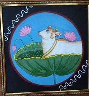 Cows of Vrindavan - Wall Hangings - Shanti - 19