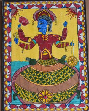 Kurm Avatar - Madhubani painting - Shikha Trivedi - 01