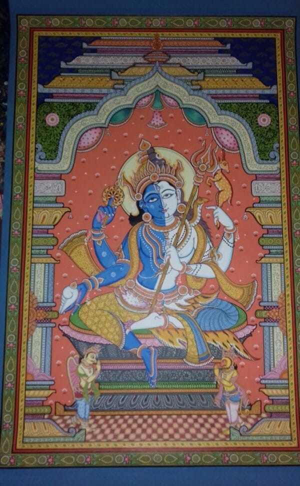 Hari Hara Besho - Pattachitra painting - Manas Kumar - 03