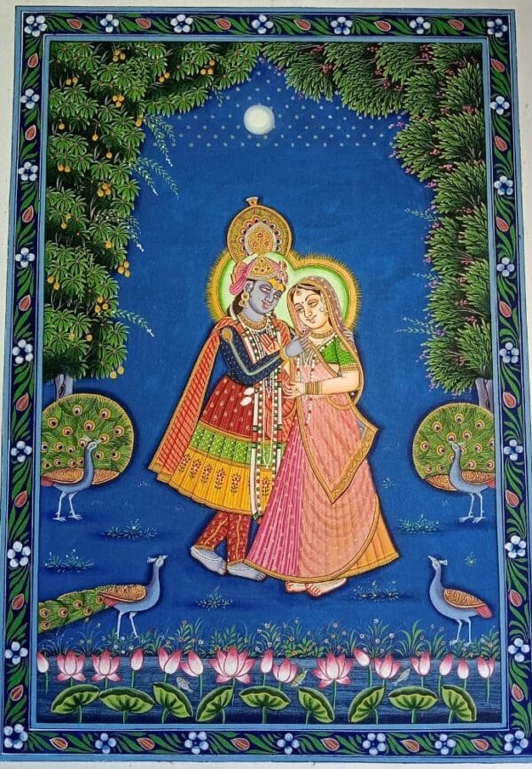 Radha Krishna - Pichwai painting - Daulatram - 19