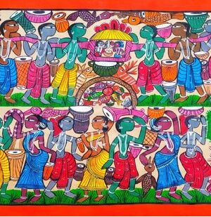 Tribal Painting Patua Art Manimala Chitrakar 01