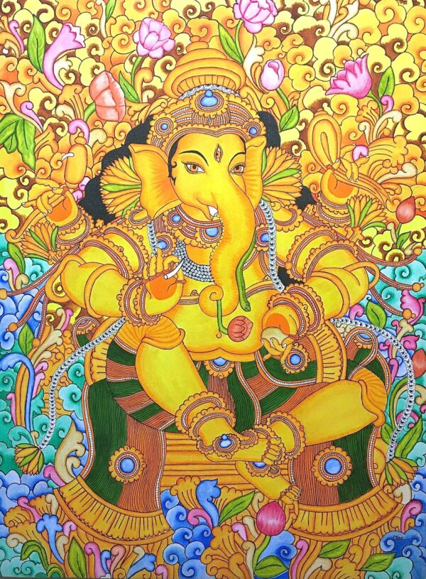 Vinayakam - Kerala Mural - Mini Rastogi - 05