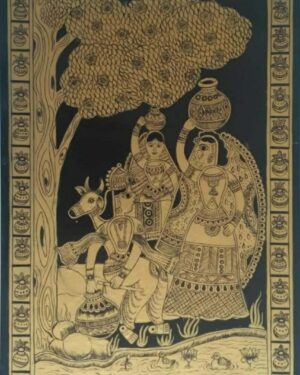 Krishna Radha Tikuli Painting Soni Kumari 05