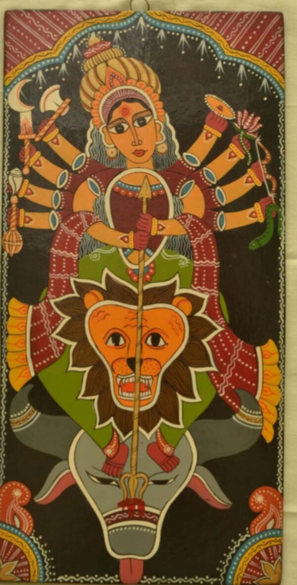 Maa Durga Tikuli Art Shikha Sharma 11