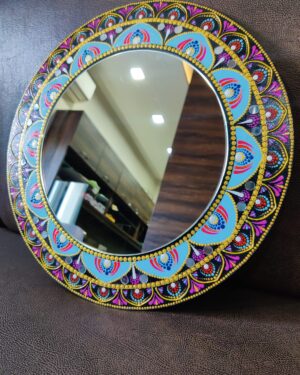 Mirror Mandala - Dot Mandala Art - Nisha - 43