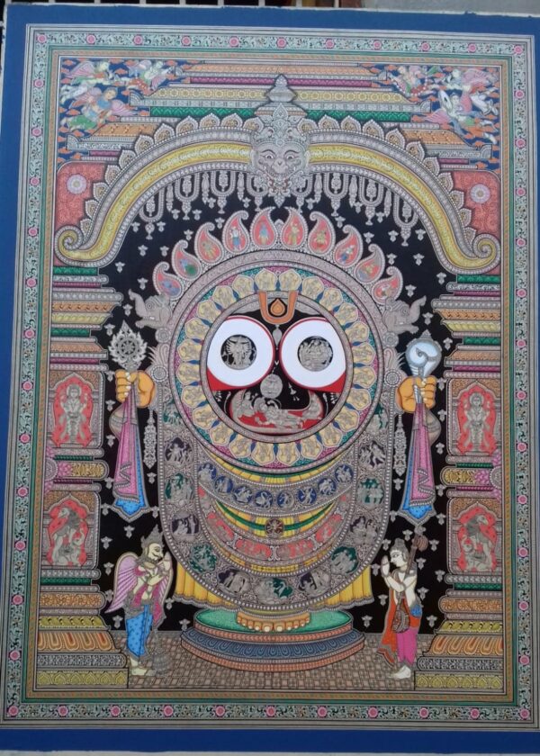 Jagannath Ji - Pattachitra painting - Manas Kumar - 07