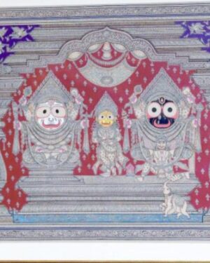 Jagannath Ji #2 - Pattachitra painting - Manas Kumar - 08