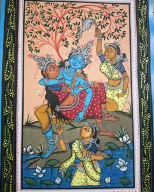 Radha Krishna - Pattachitra paintings - Susant Maharana - 19