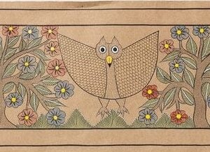 Bird Life - Patua/Pattachitra painting - Momena Chitrakar - 07