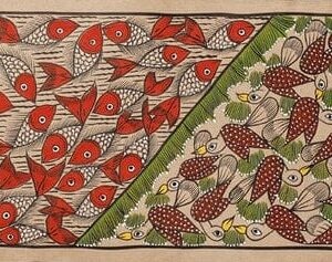 Nature - Patua/Pattachitra painting - Momena Chitrakar - 13