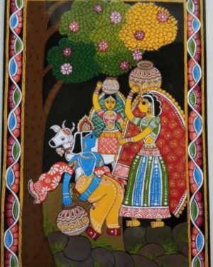 Radha Krishna Tikuli Art Ananya Kumari 07