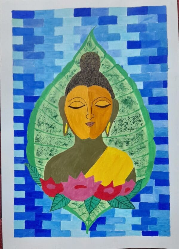 Lord buddha painting