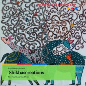 Gond Painting Shikhascreations