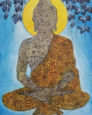 Buddha - Indian Art - Manjula - 04